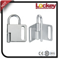 Metal 4 Padlock Interlocking Butterfly Tamper Lock Hasp Lockout Tagout